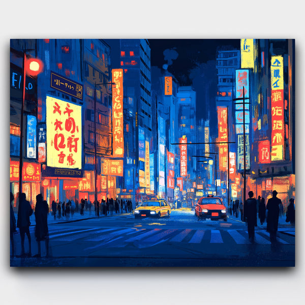 Tokyo Neon Symphony – Paint by Numbers