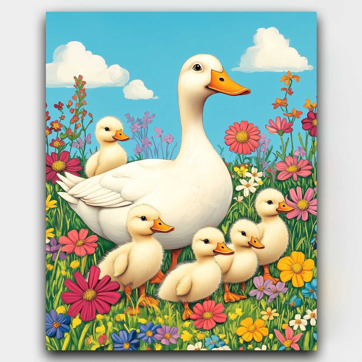 Mother duck
