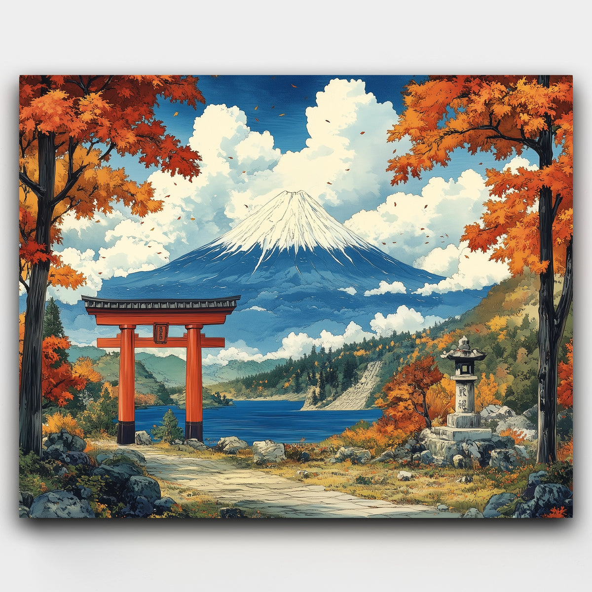 Mount Fuji in Fall