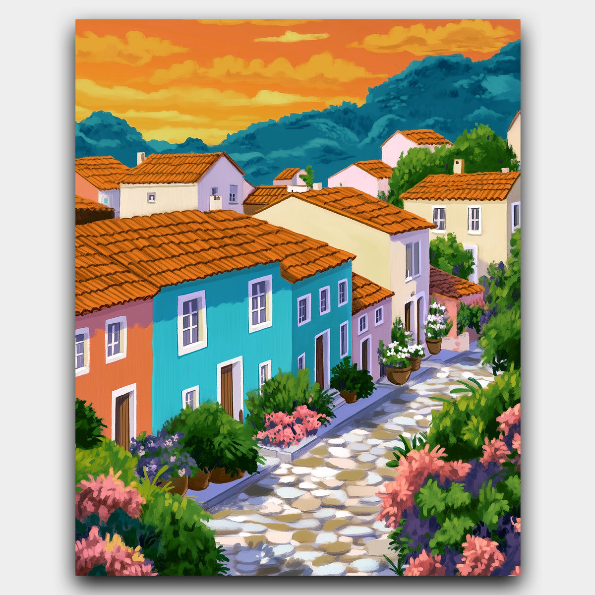 Sunrise in the Village