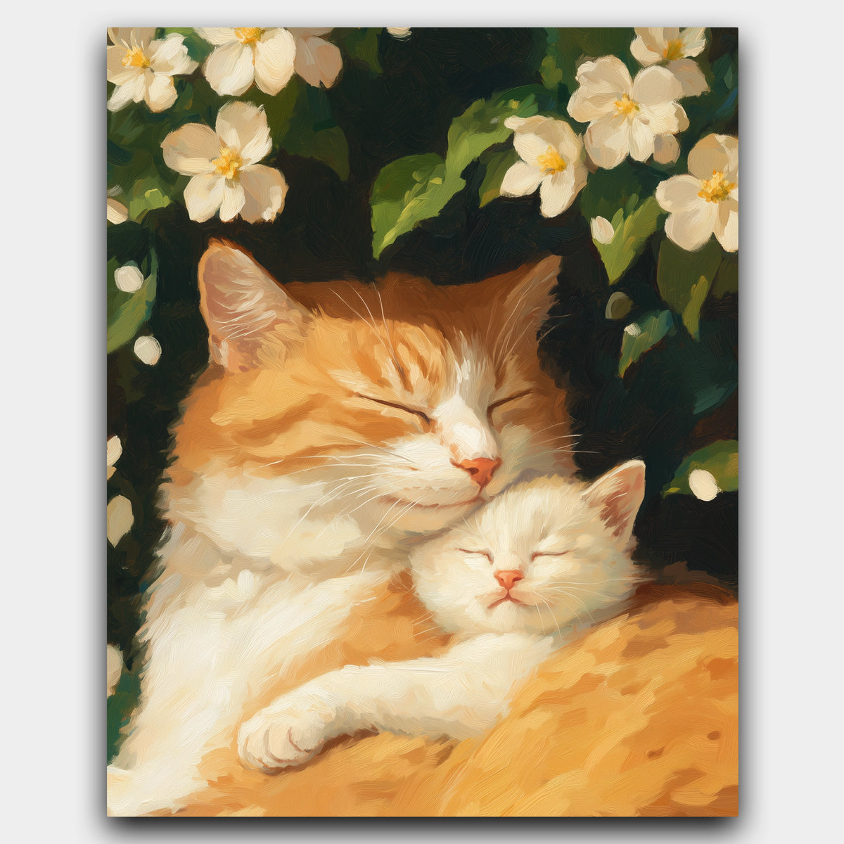 Mother and Kitten