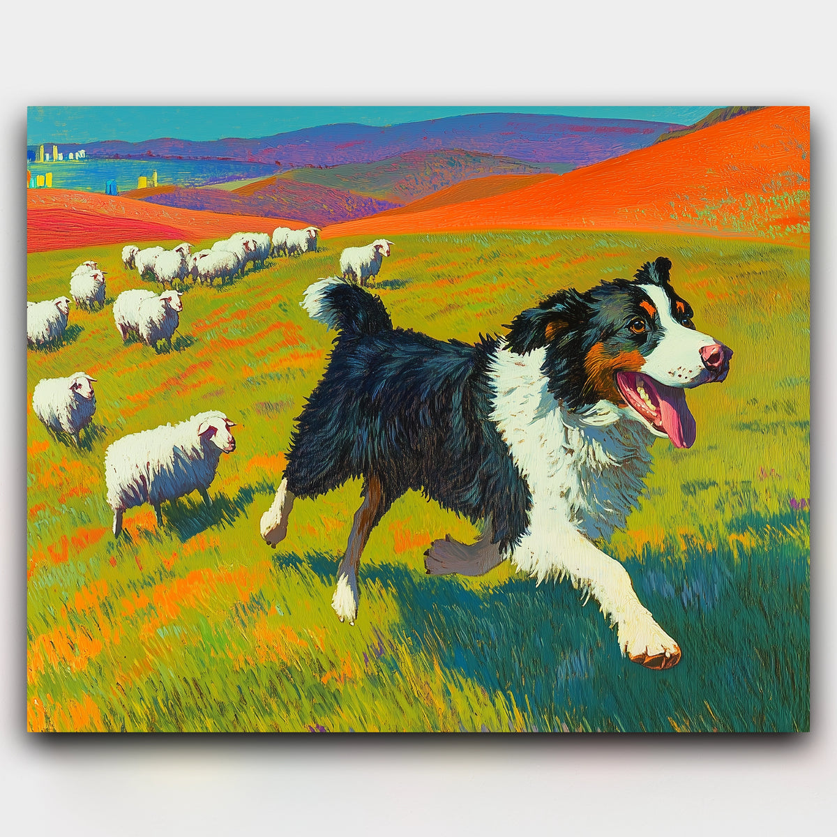 Happy Herding Dog