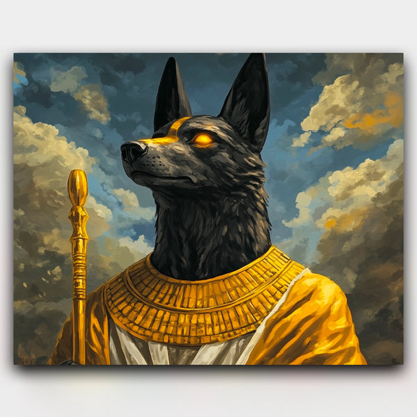 The Golden Gaze of Anubis