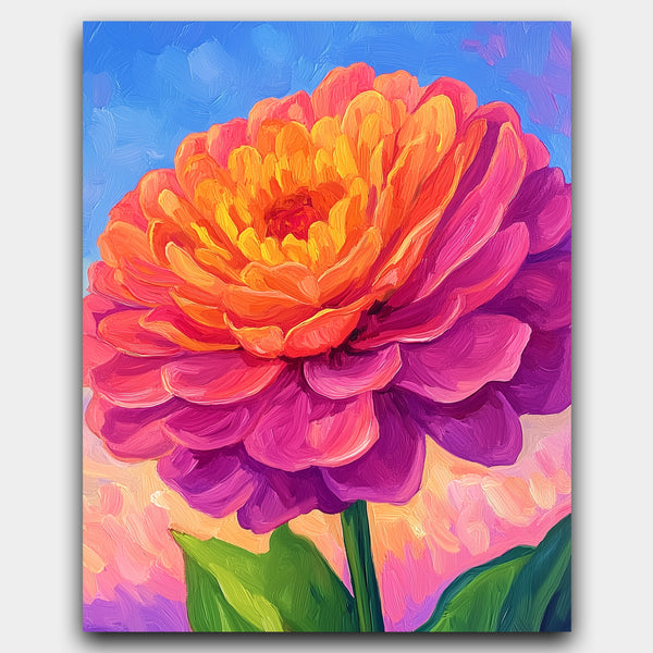 Bright dahlia