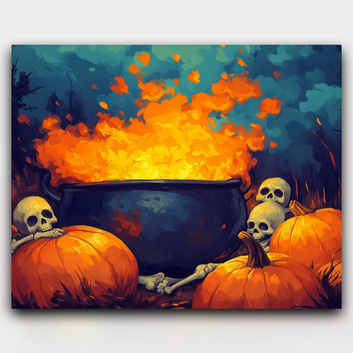 Harvest of Haunting Fire