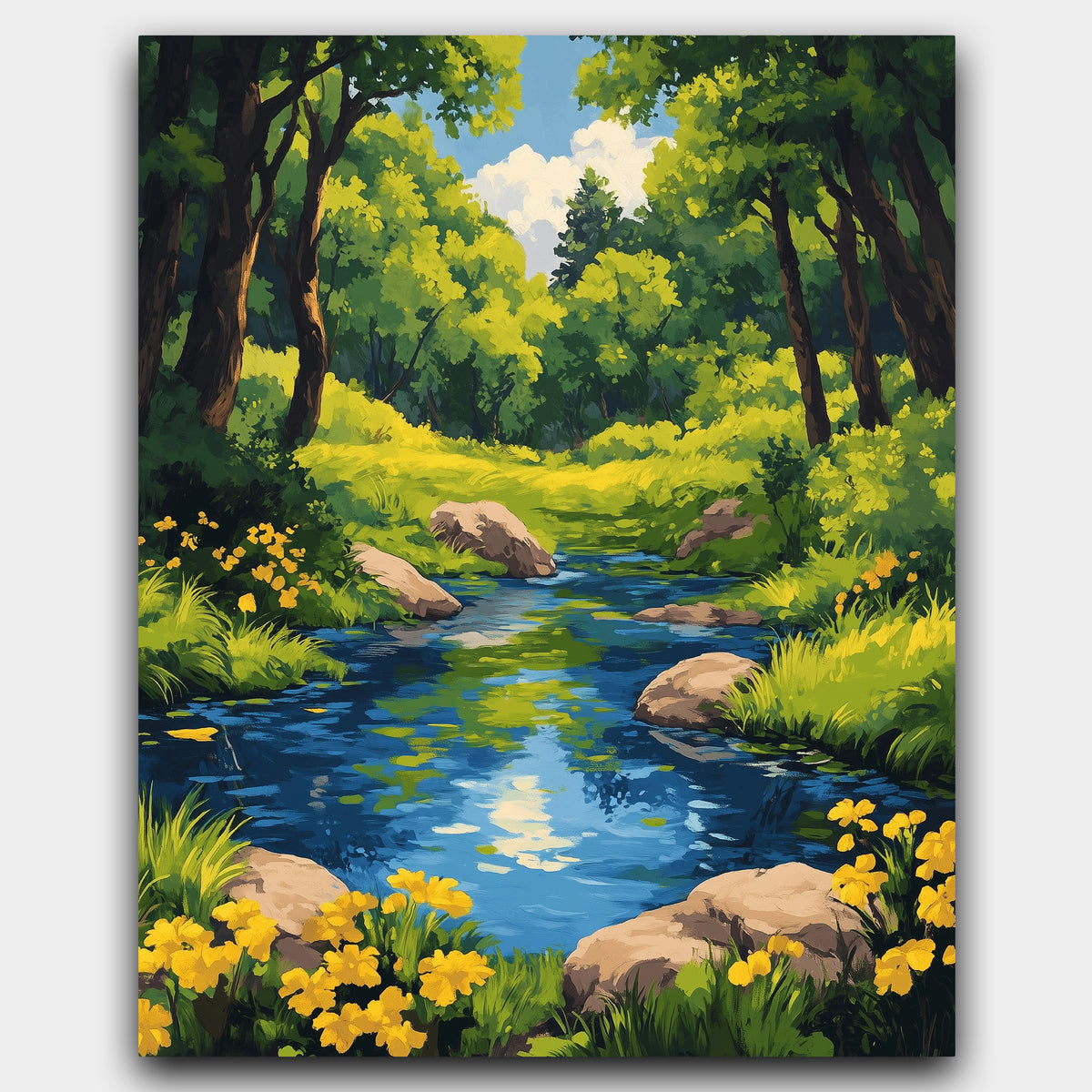 Forest Stream Symphony