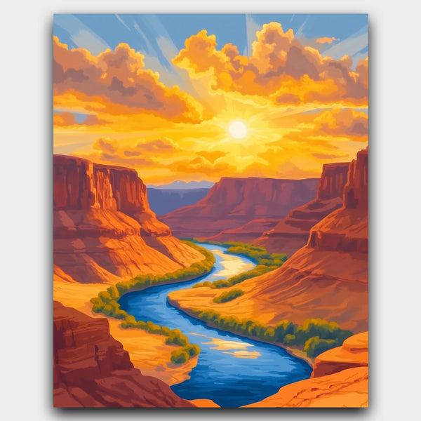 Sunlit Canyon