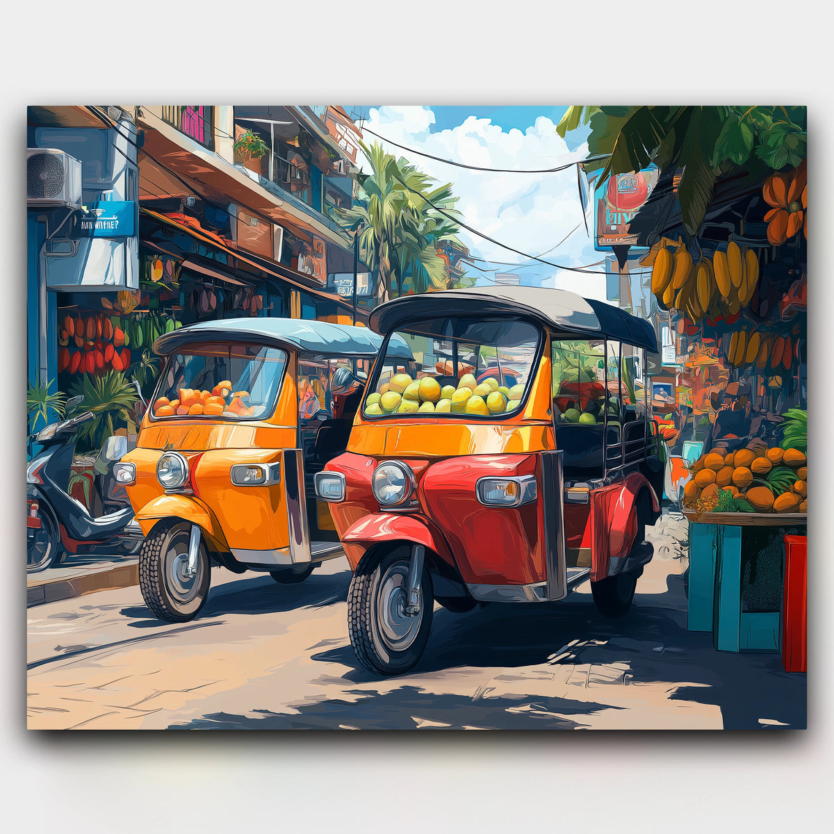 Tropical Tuk-Tuk Market