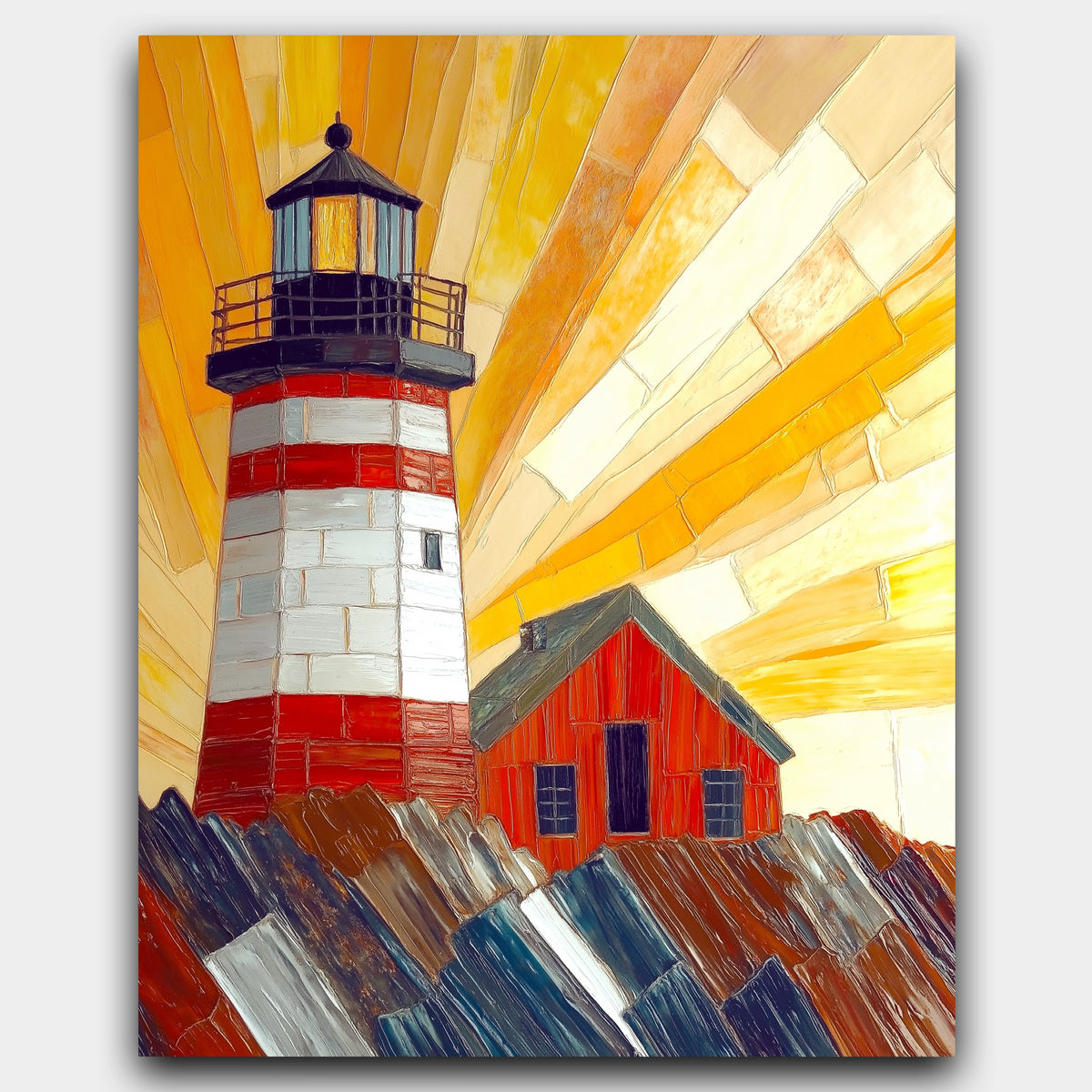 Sunrise at the lighthouse
