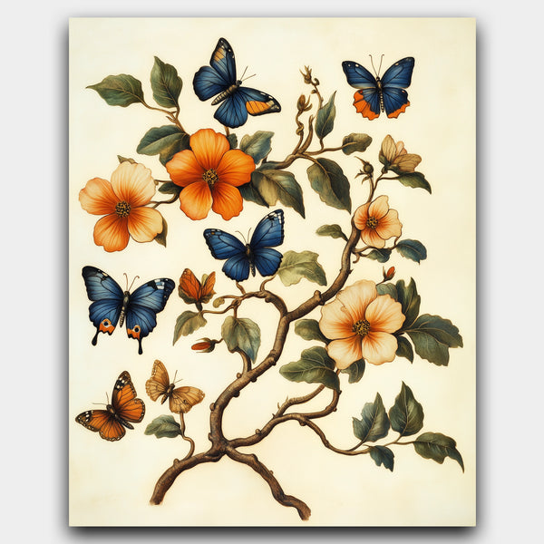 Delicate Dance of Butterflies
