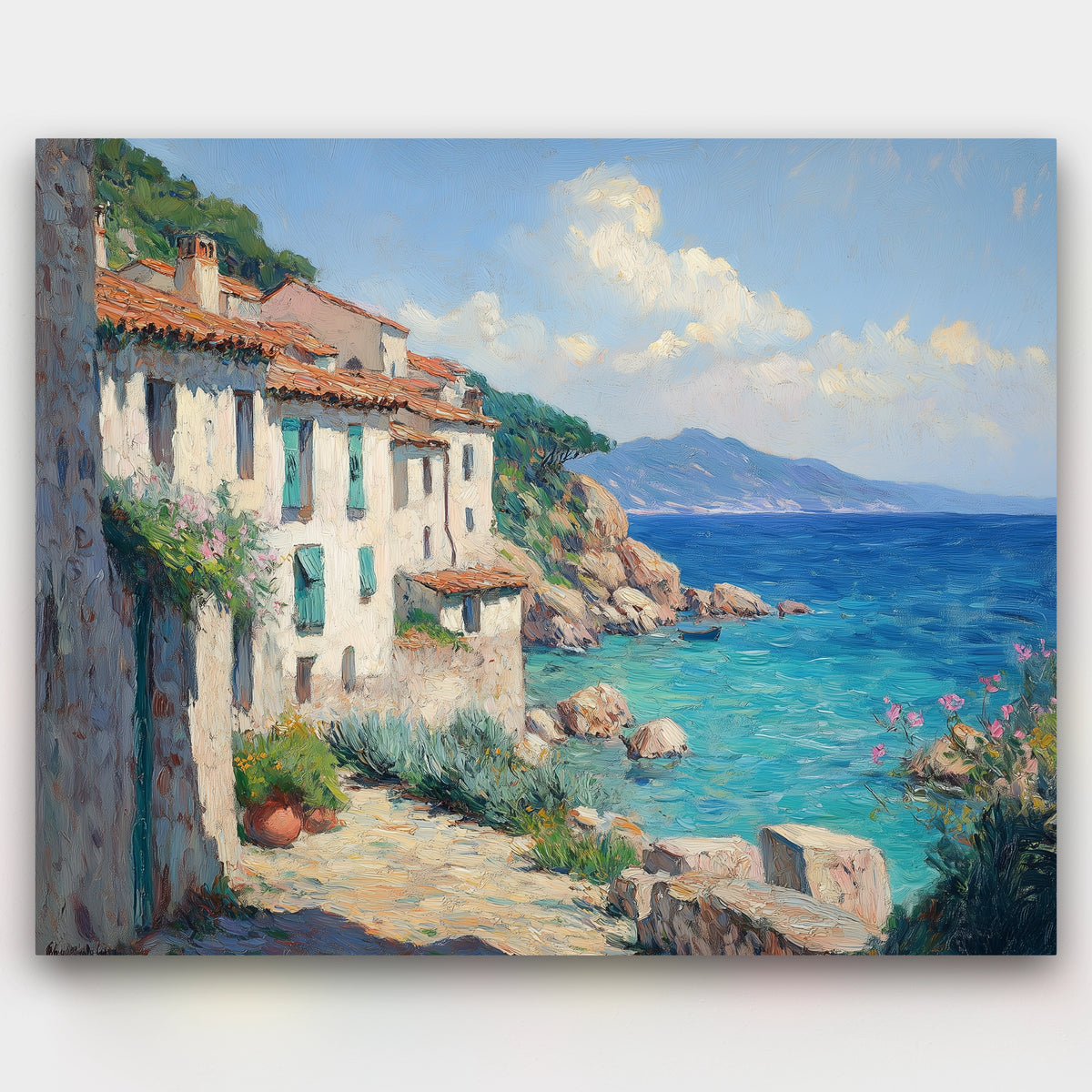 Village by the Azure