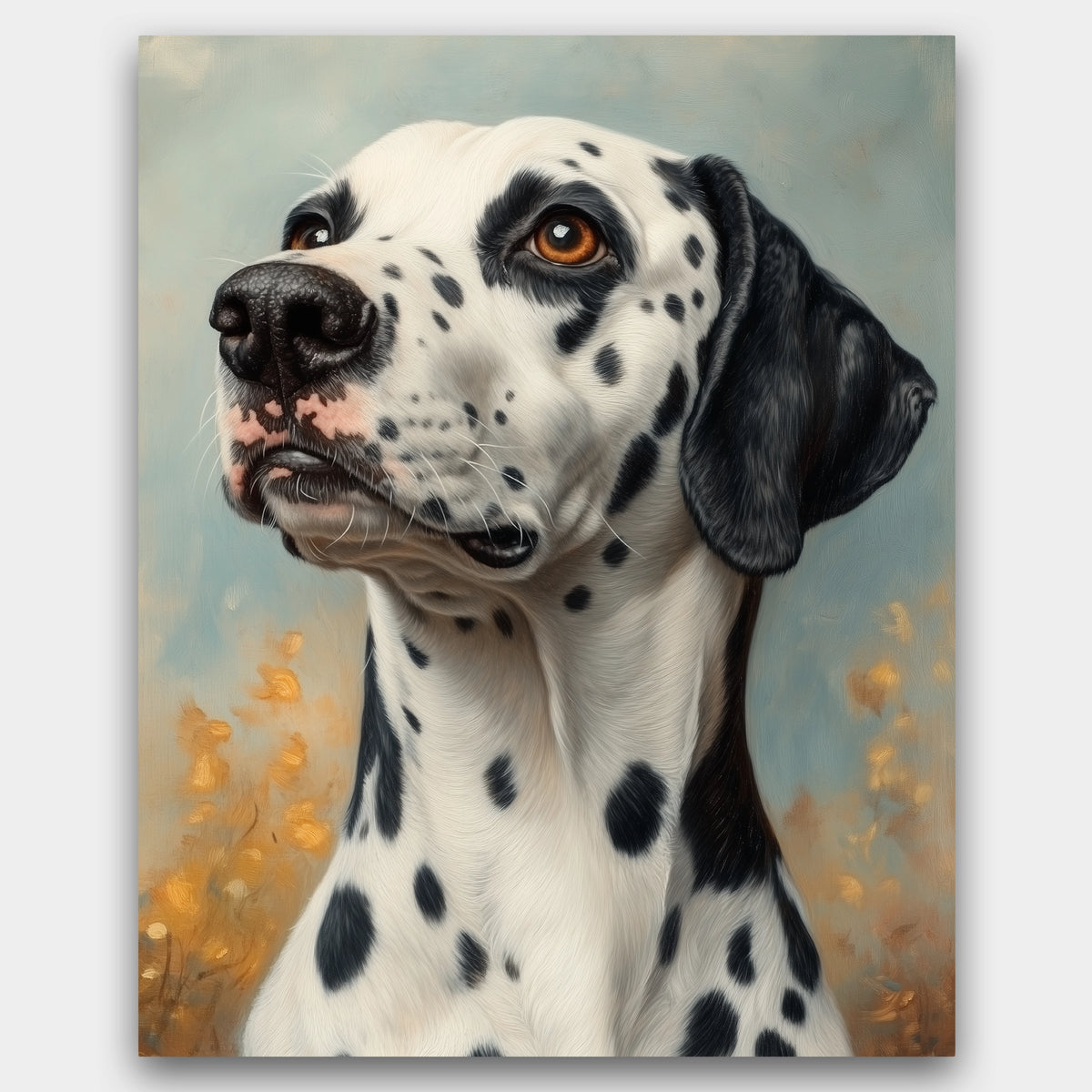 Dalmatian in Thought