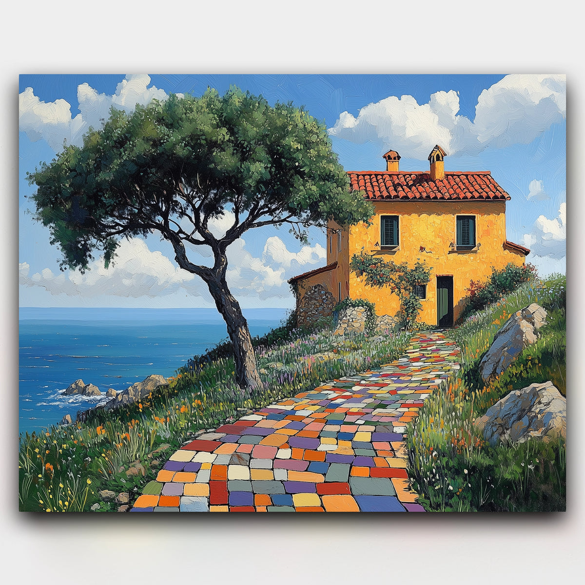 Colorful Road Home