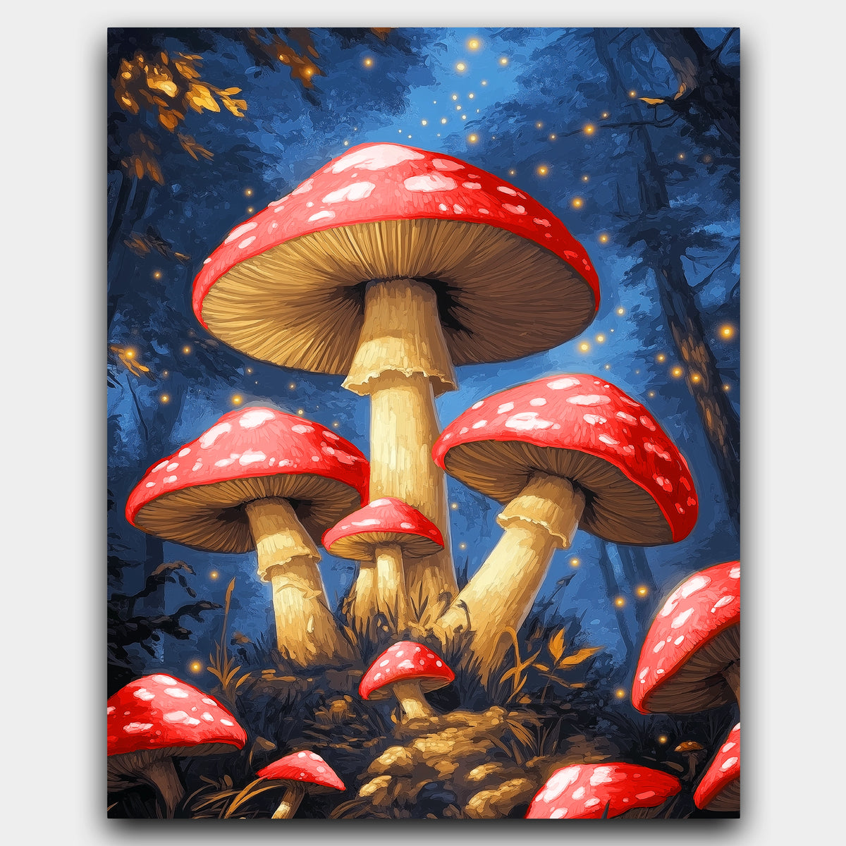 Mushrooms at Midnight