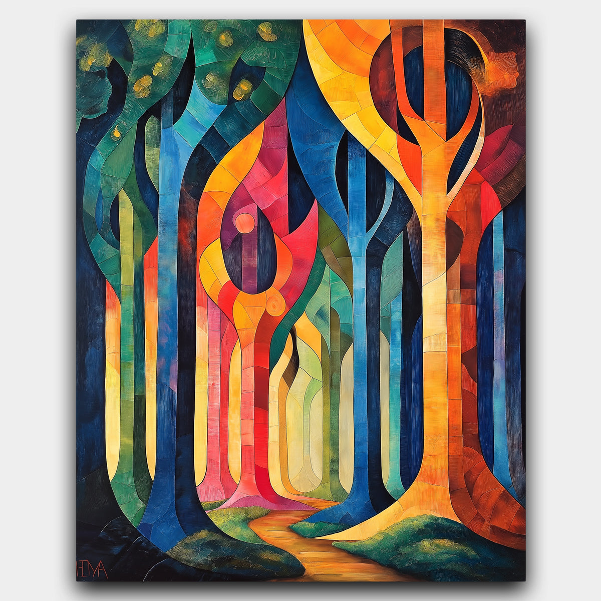 Spectrum of the Woods