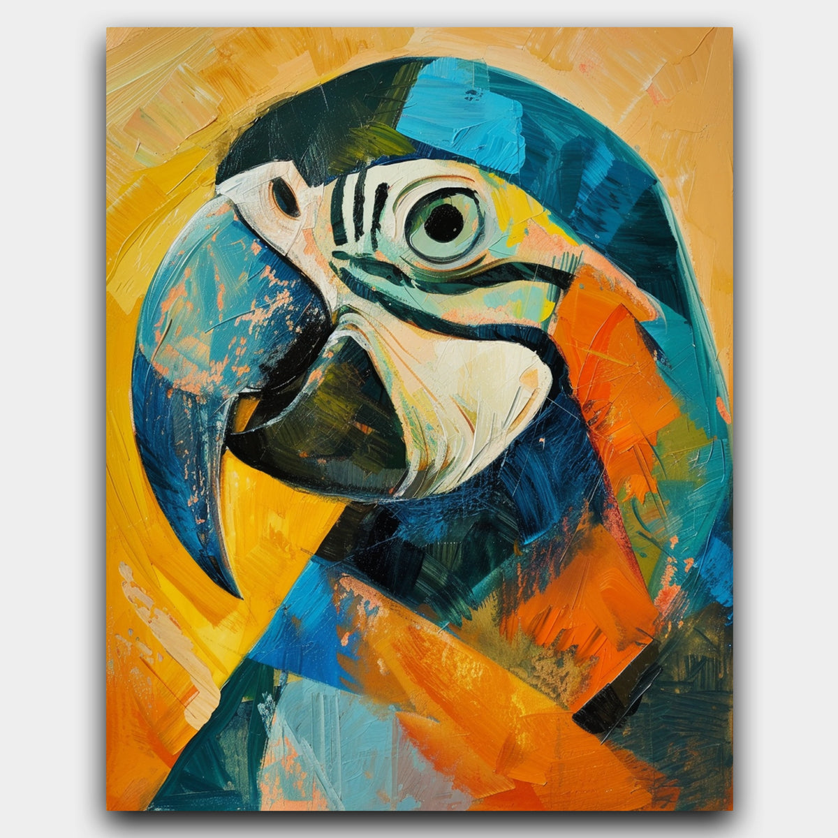 Color Burst Parrot