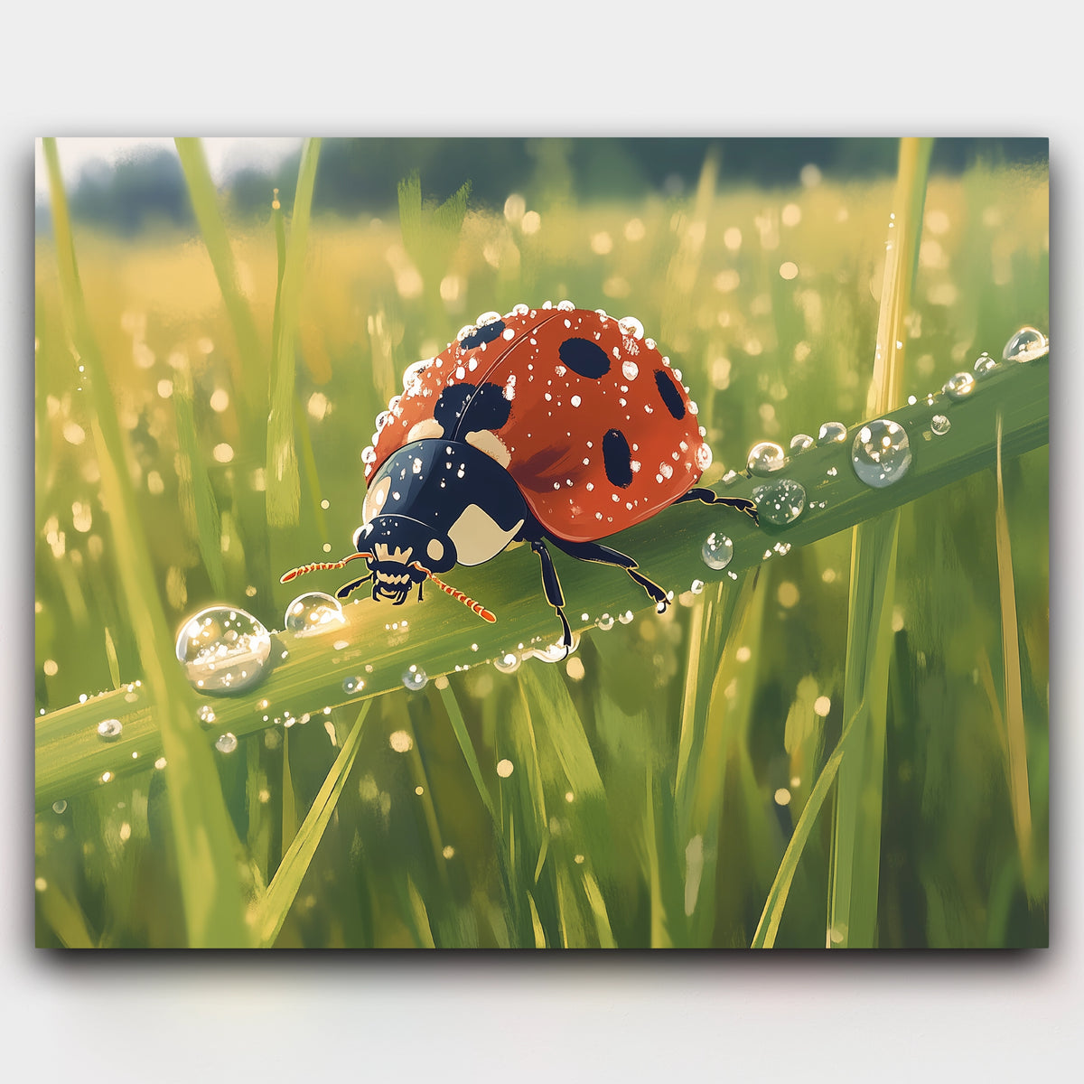 Ladybug’s Morning Walk