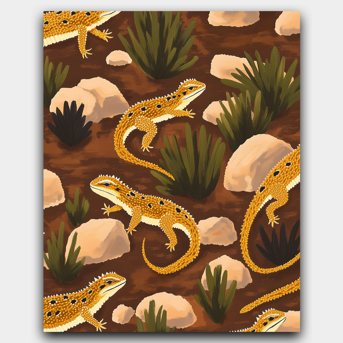Desert Explorers on the Rocks