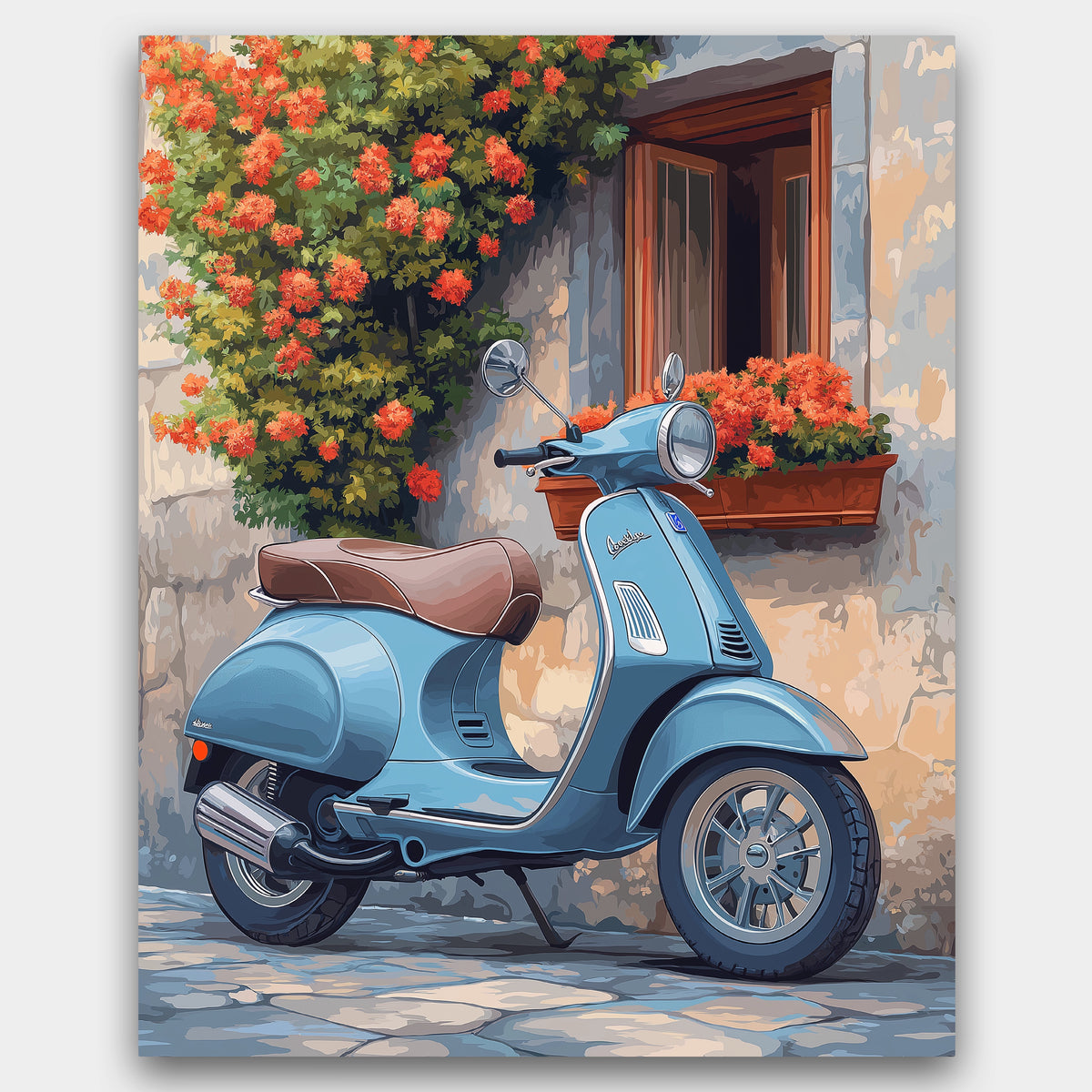 Vespa in Bloom