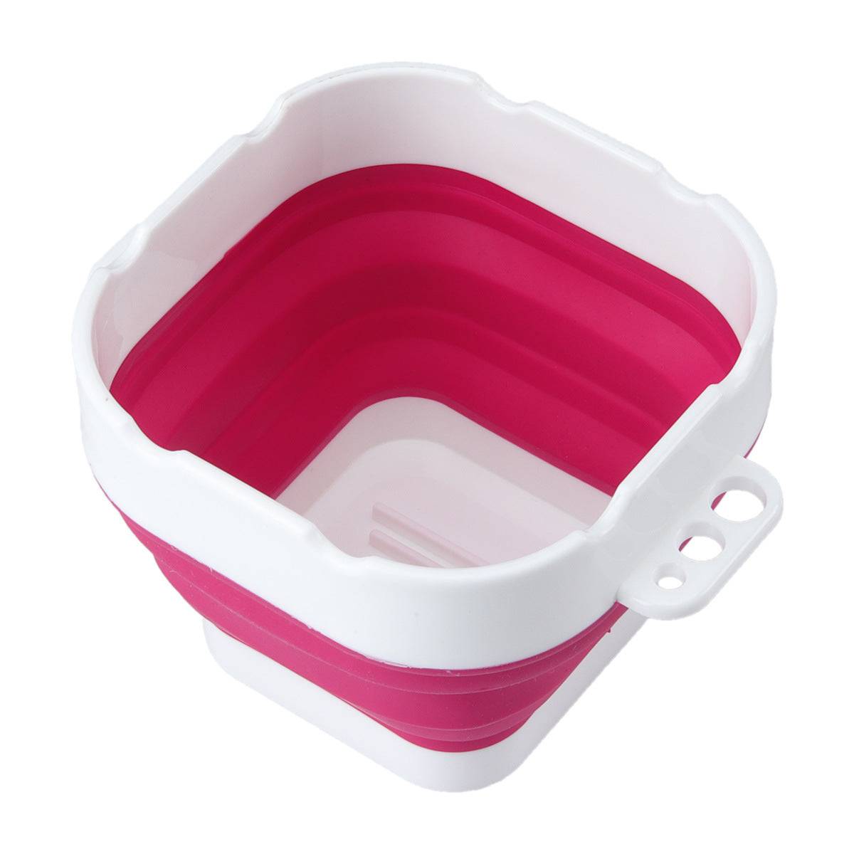 Collapsible silicone brush washer for artists