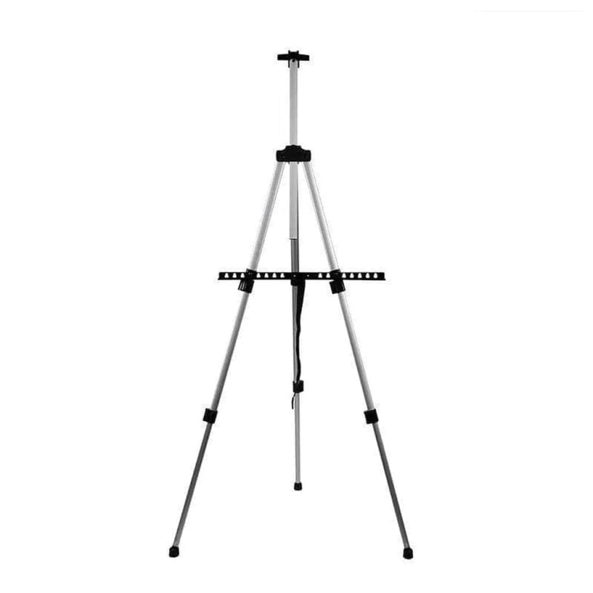Aluminum folding easel for paint by numbers, lightweight with telescoping legs