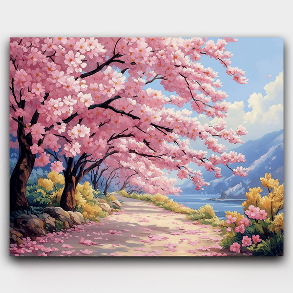 Blossom Horizon - Paint by Numbers