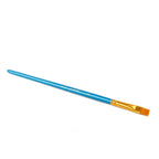 Single flat nylon brush from the 10 piece paint by numbers brush set