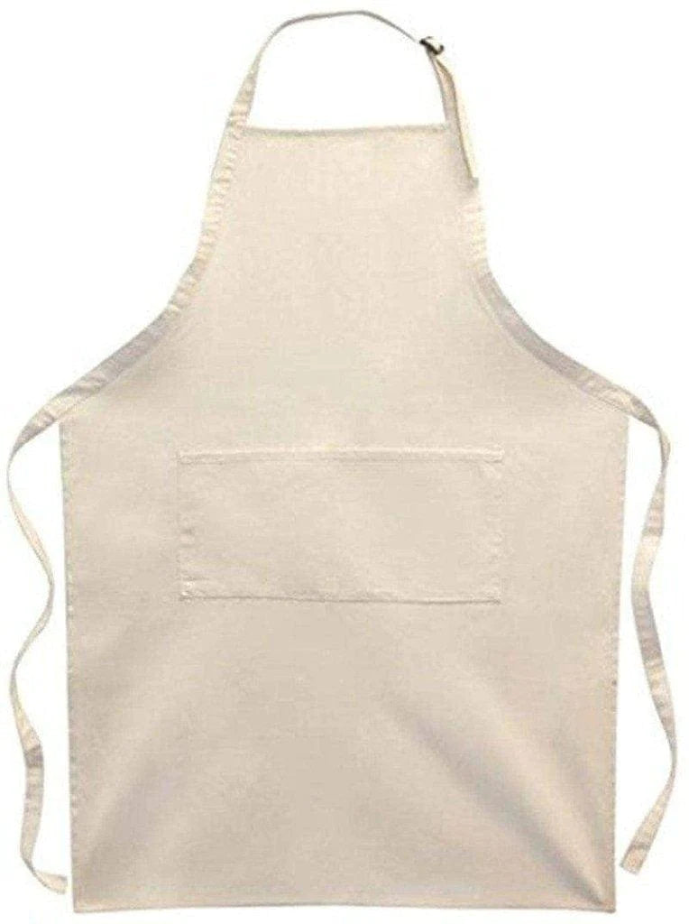 Professional apron keeping clothes clean during a paint by numbers project