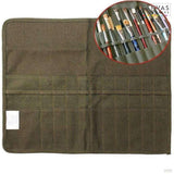 Roll Up Canvas Paint Brush Case For Artists-Paint by Numbers for Adults-Canvas by Numbers